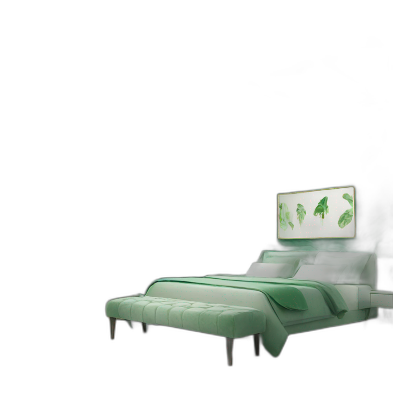 malachite-bedroom emoji