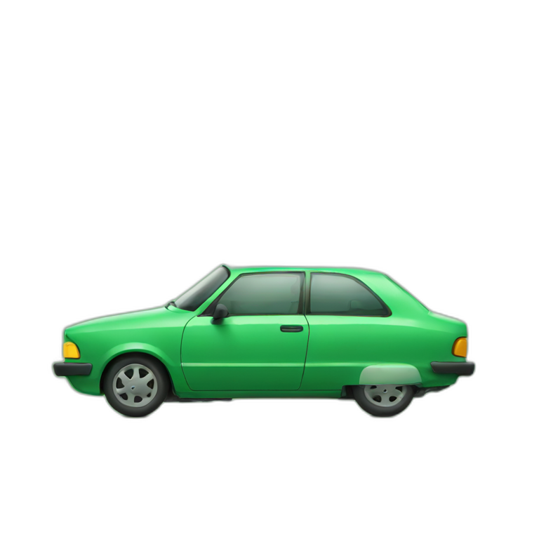 Green Car emoji