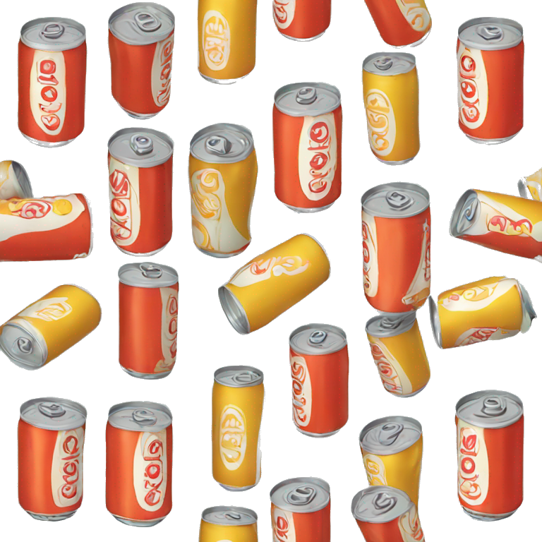 Retro Cream soda can emoji