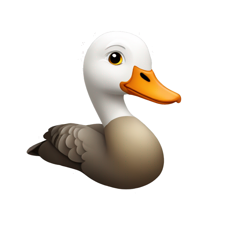 lazy goose emoji