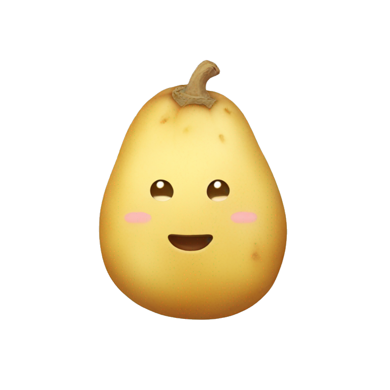 Patate kawaii emoji