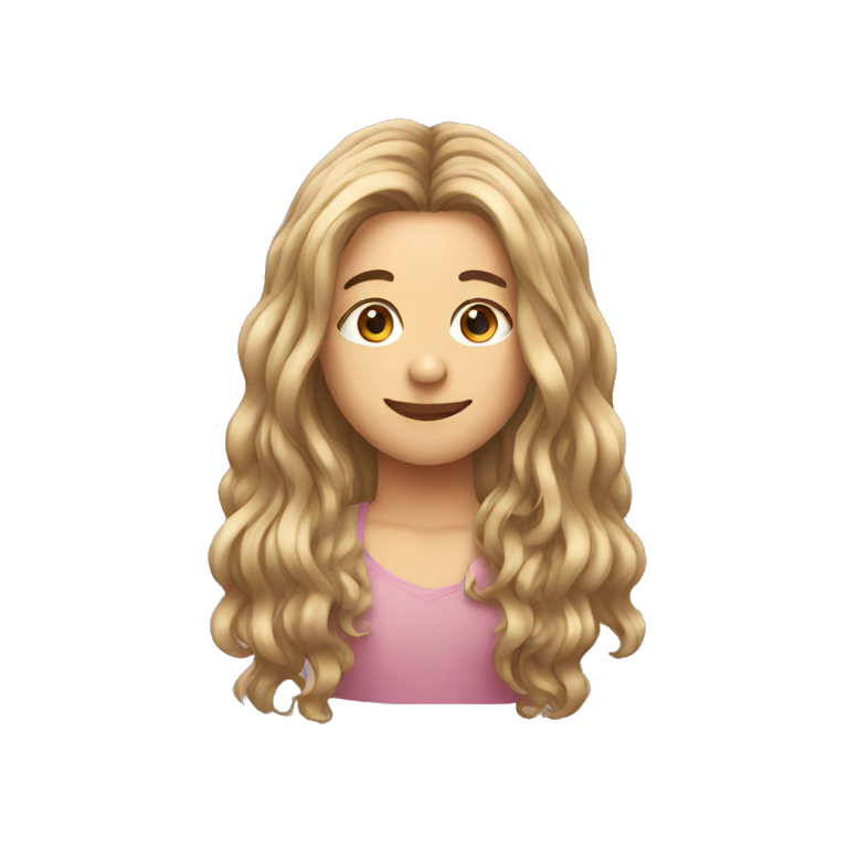 Long hair  emoji