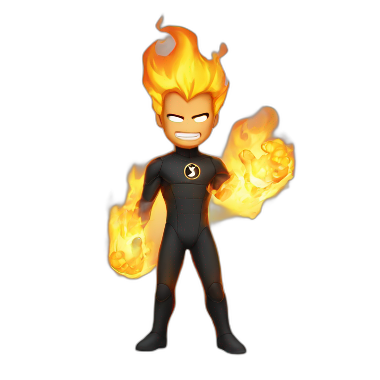Human Torch emoji