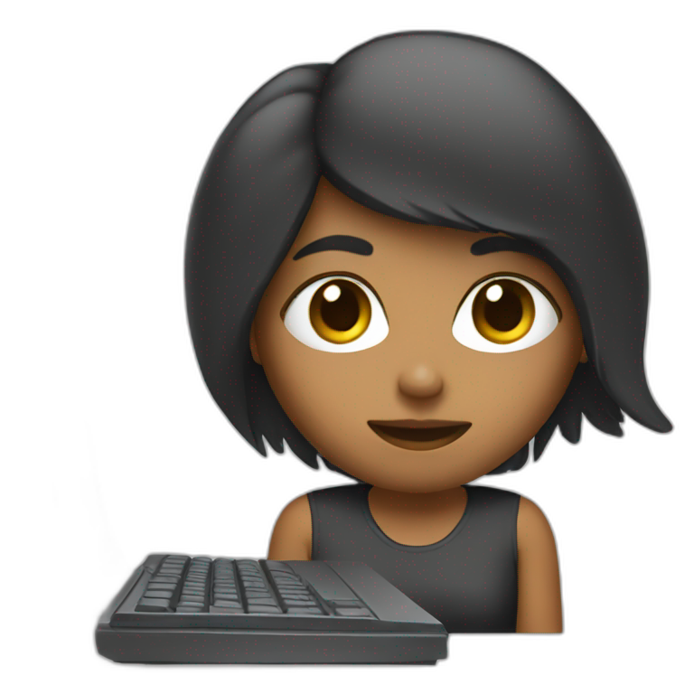 computer-girl emoji