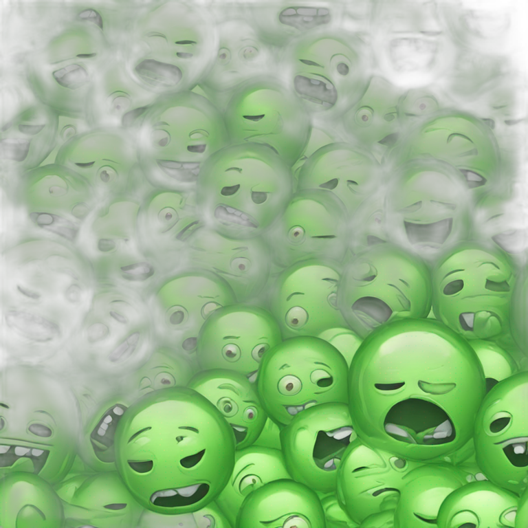 empty ricky and morty style green portal emoji