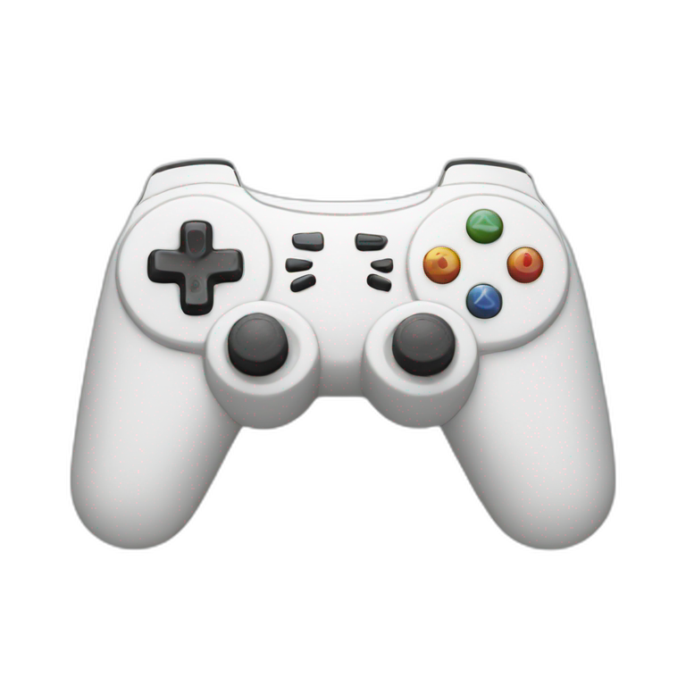 white game controller emoji