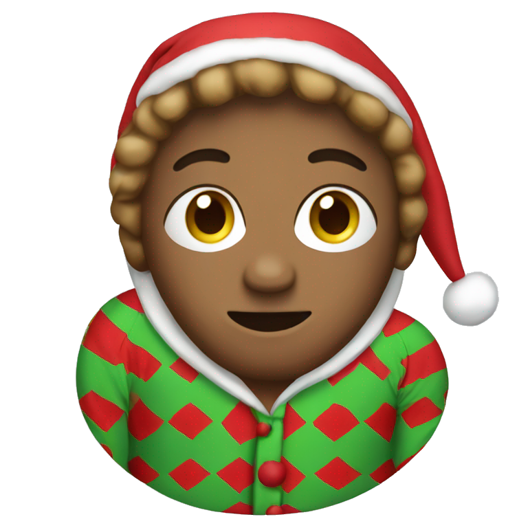 Emoji christmas pajamas sale