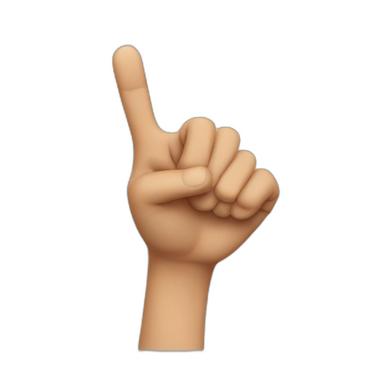 finger pointing  emoji