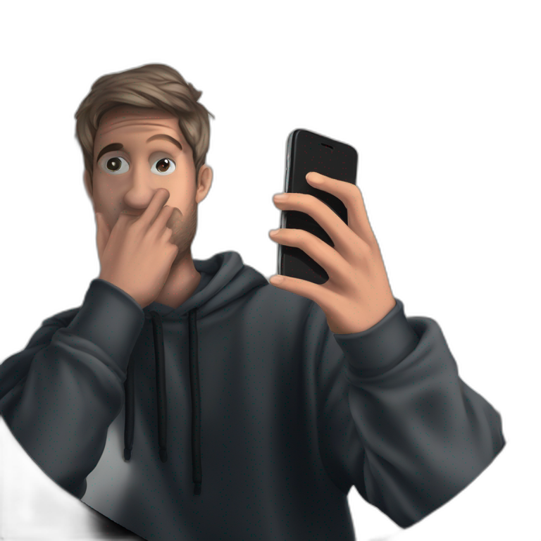"boy in grey hoodie" emoji
