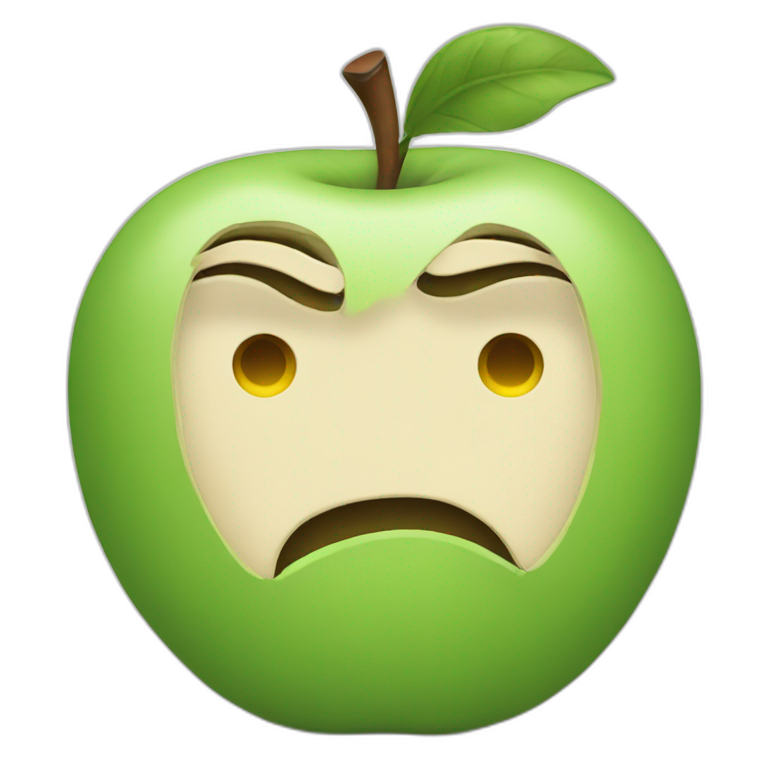 apple-fan emoji
