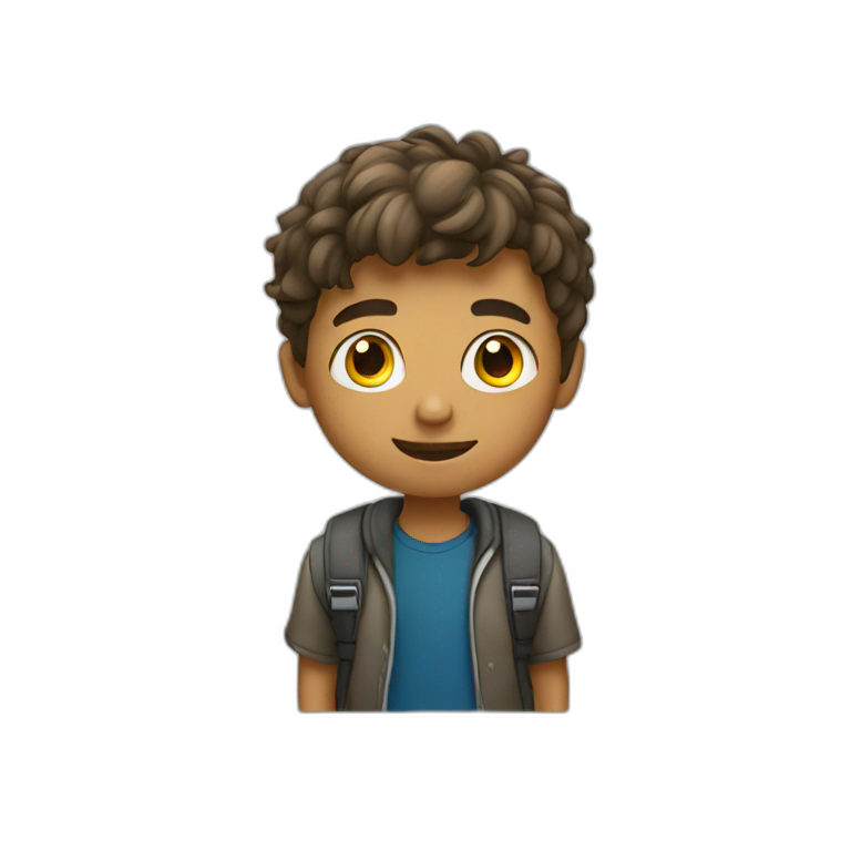 student-kid-man emoji