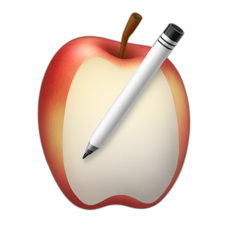 Apple Pencil emoji