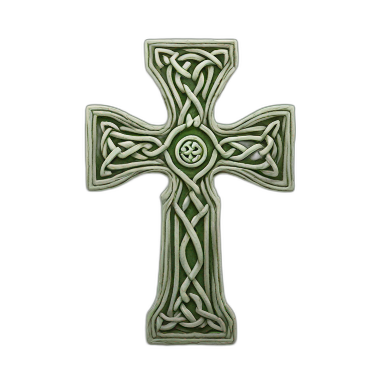 Celtic cross emoji
