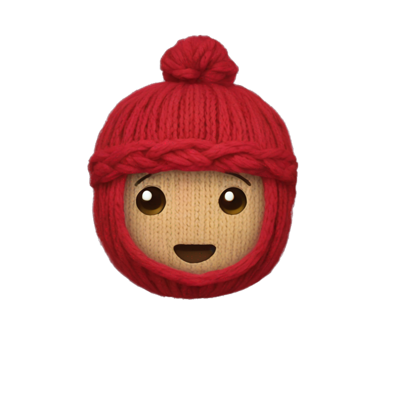 knitting emoji