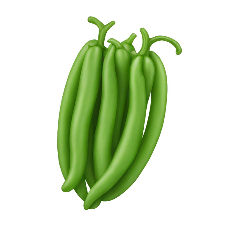 green bean emoji