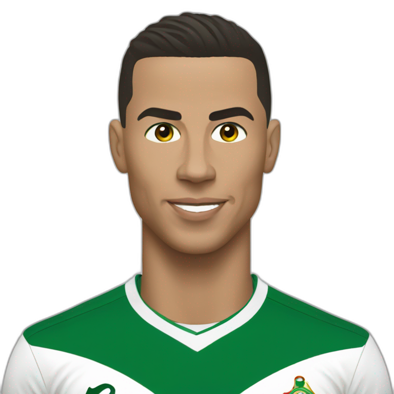 Ronaldo in algeria emoji