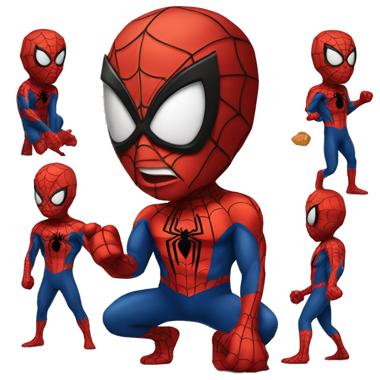 Spiderman emoji