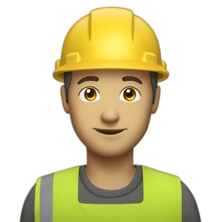 Yellow helmet construction CONSTRUCTION HELMET emoji
