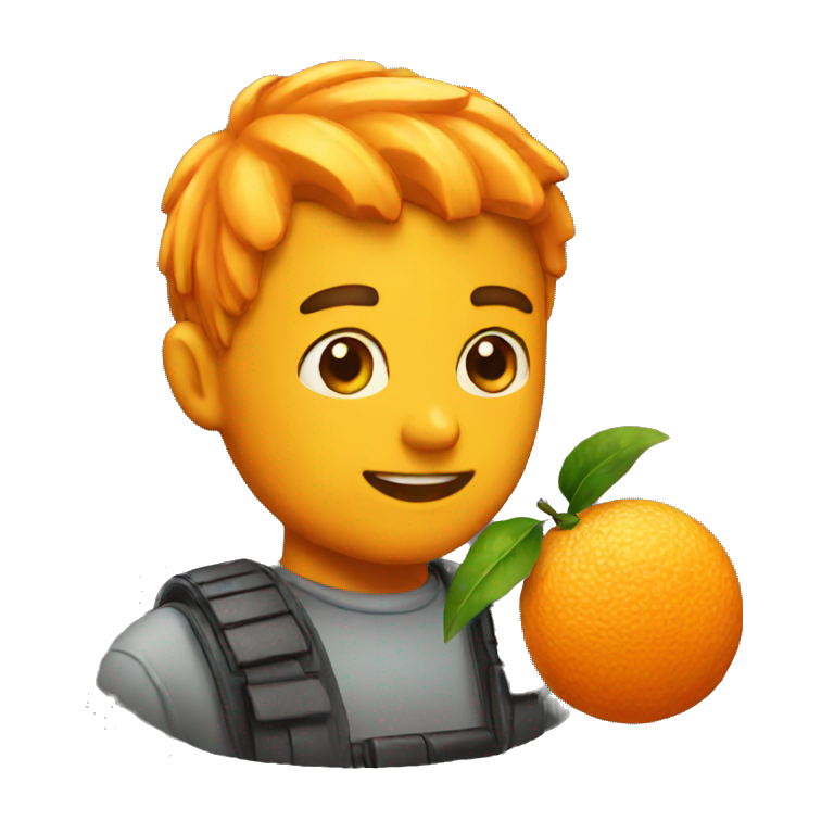 orange emoji