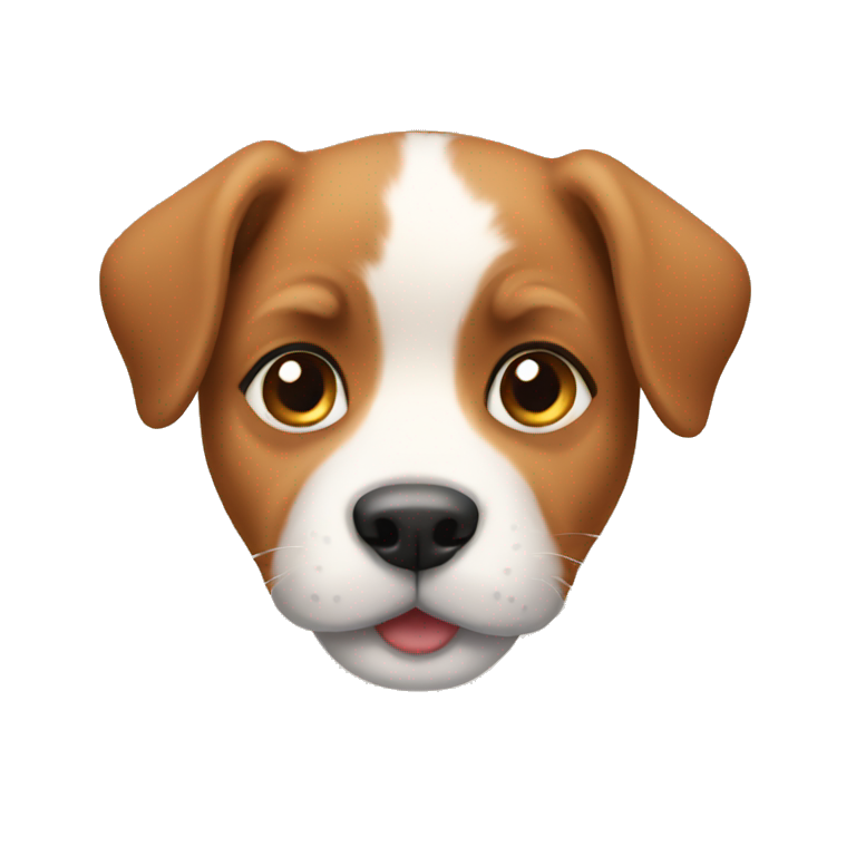 Puppy face emoji