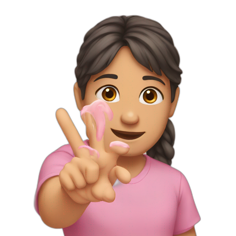 pinky promise emoji