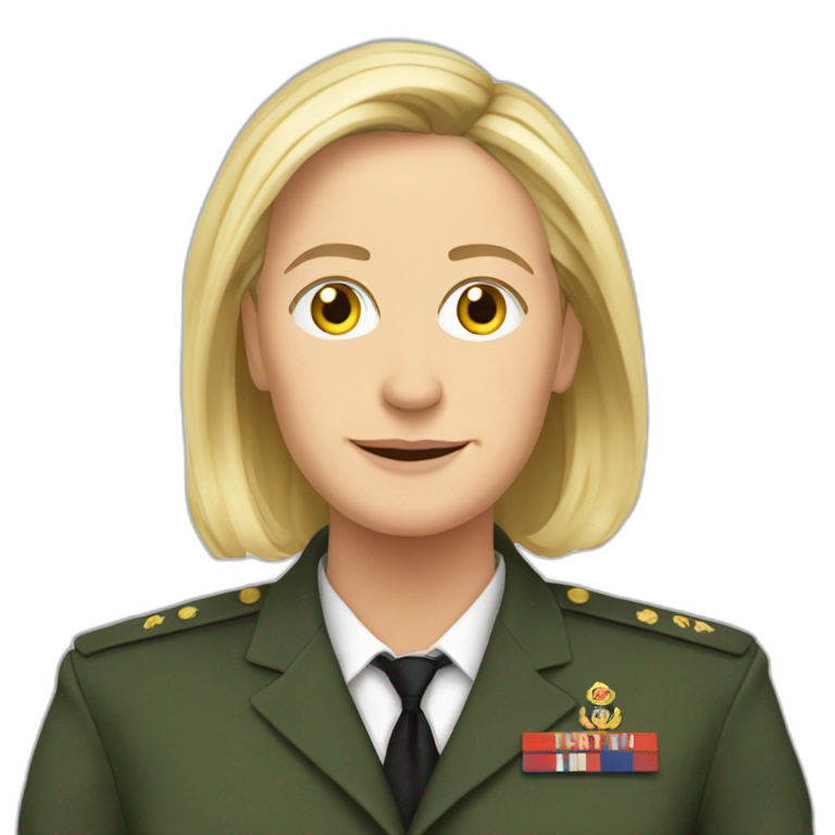 Marine LePen emoji