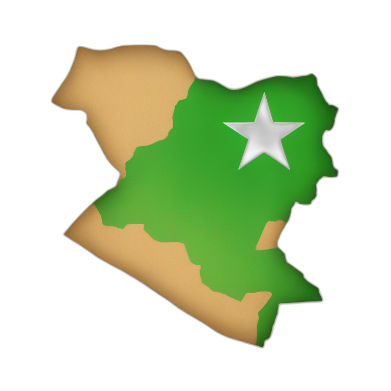 Algeria Map emoji