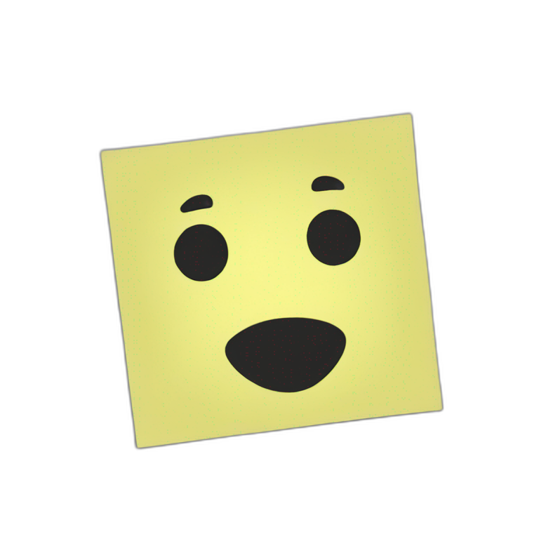blank-stickynote emoji