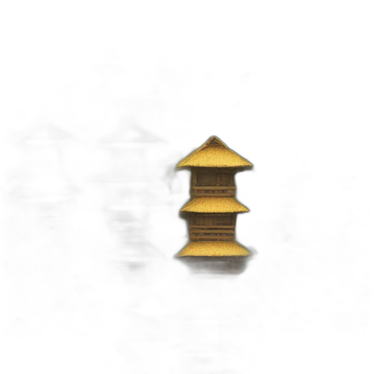 balinese traditional house 4k emoji