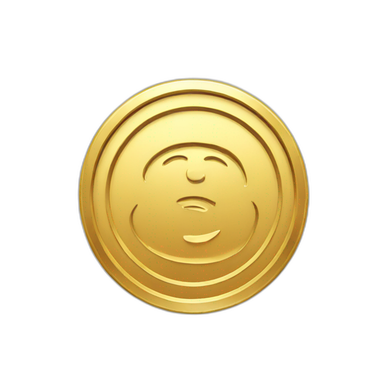 gold coin icon emoji