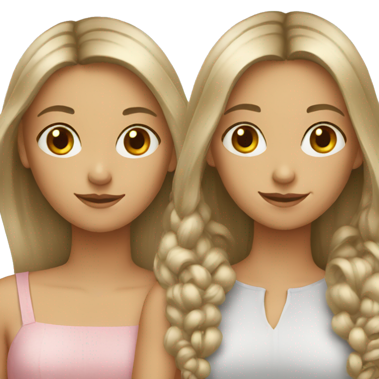 two European girls emoji