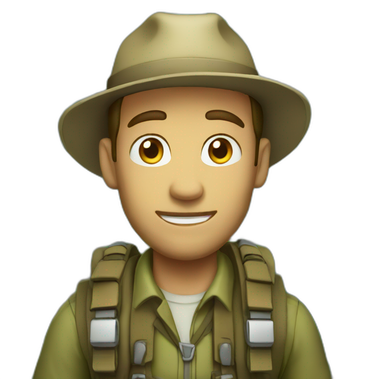 Jungle expedition adventurer emoji