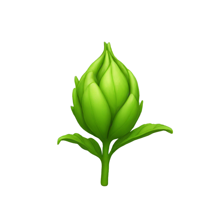 plant bud  emoji