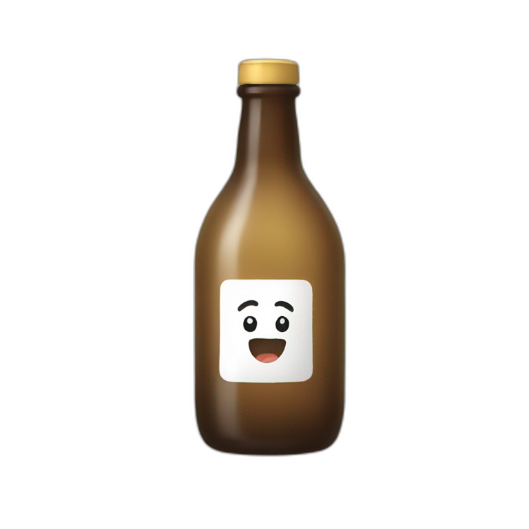 animated bottle emoji