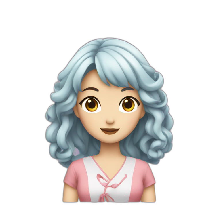 Marina（Japanese Girl） emoji