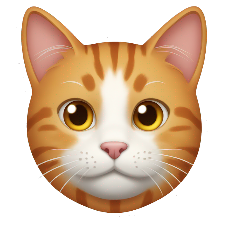 One ginger tabby cat and one gray tabby cat  emoji
