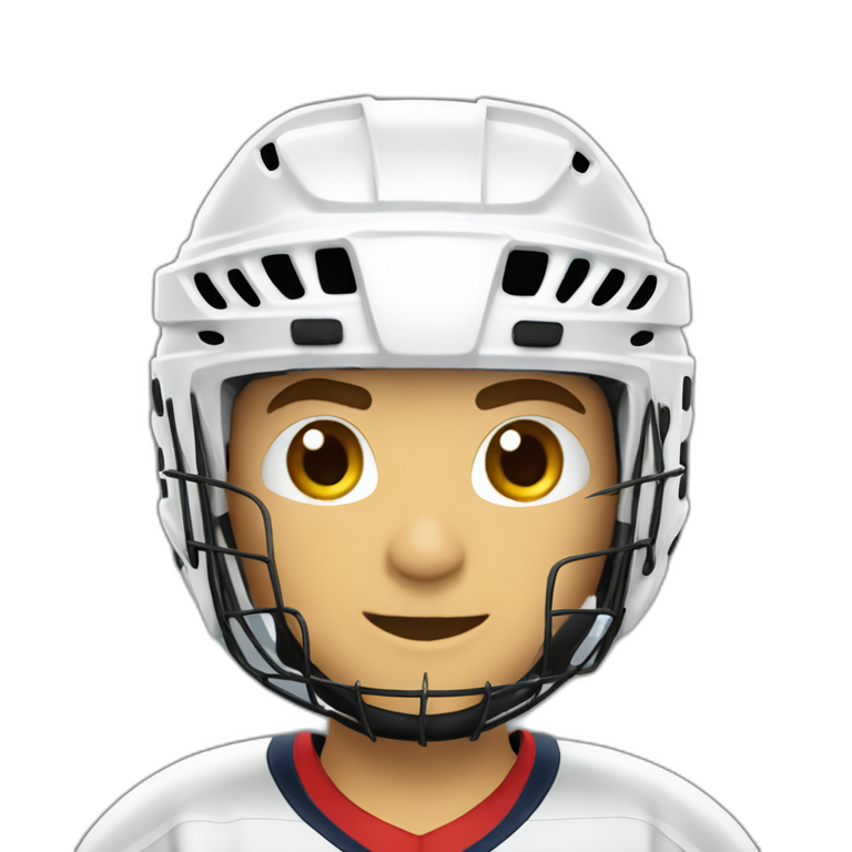 Dragon’s hockey player emoji