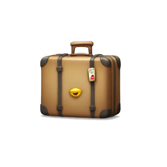 Disney emoji luggage on sale