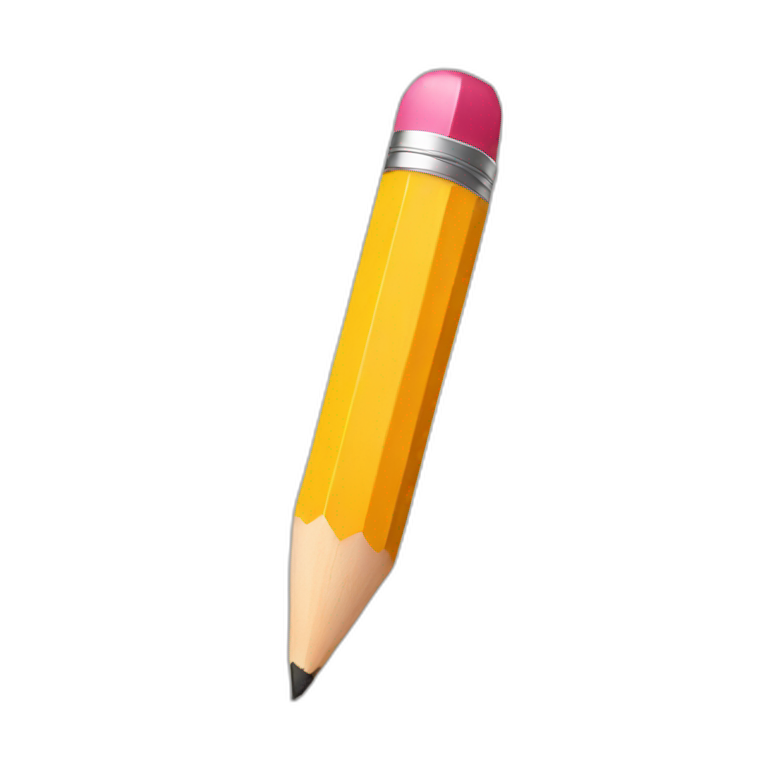Kicko Emoticon Pencil Assortment - 7.5 Inch - Assorted Colorful Pencils