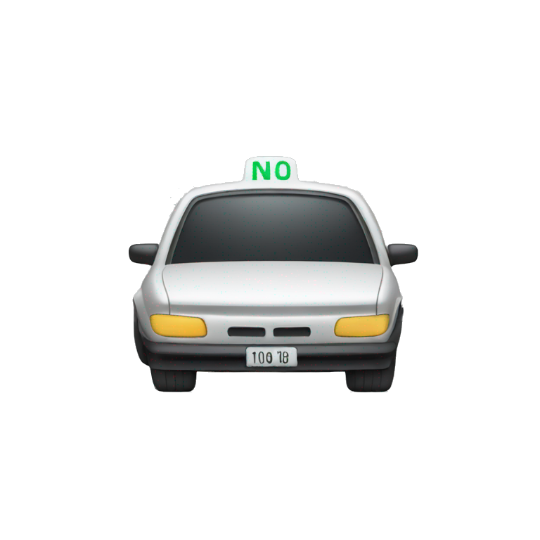 no speed limit emoji