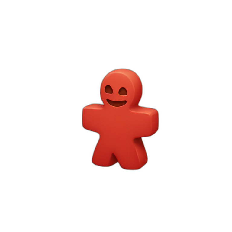 red-meeple emoji