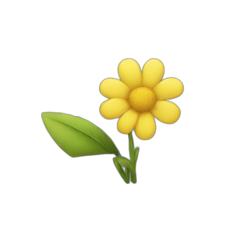 yellow-flower emoji