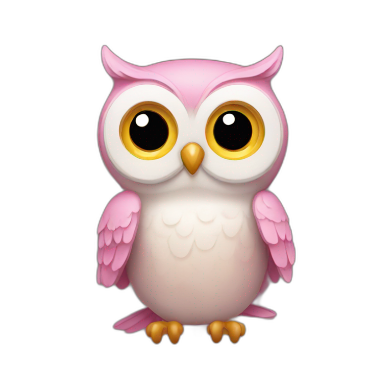 girly owl emoji