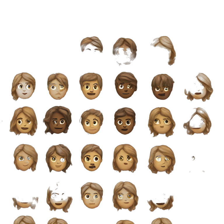 Hair emoji