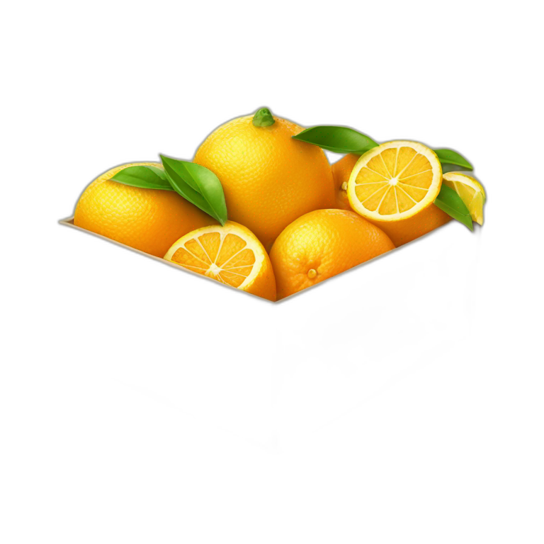box of citrus emoji
