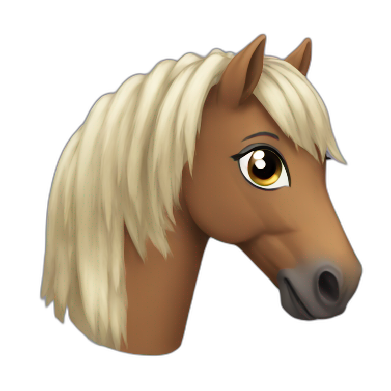 Poney emoji