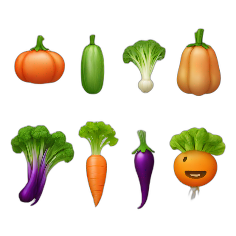 vegetables emoji
