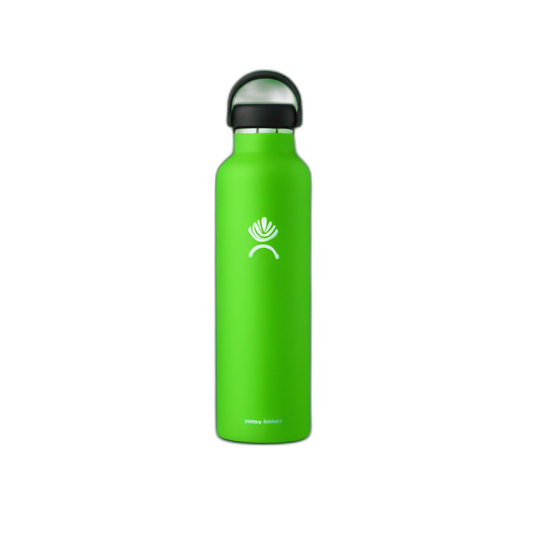 Green hydro flask emoji