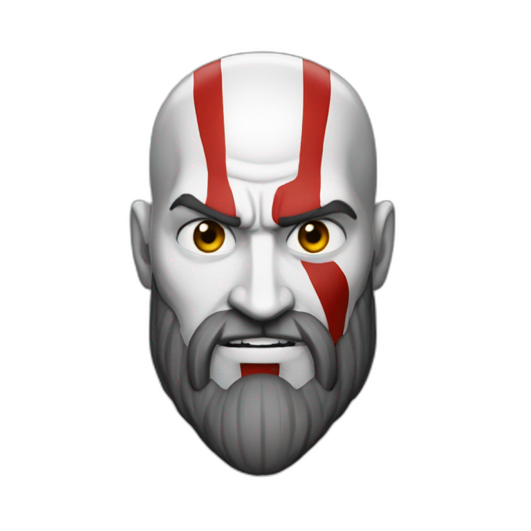 kratos power of hape emoji