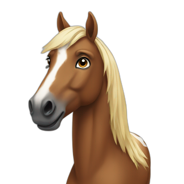 Horse with no name emoji